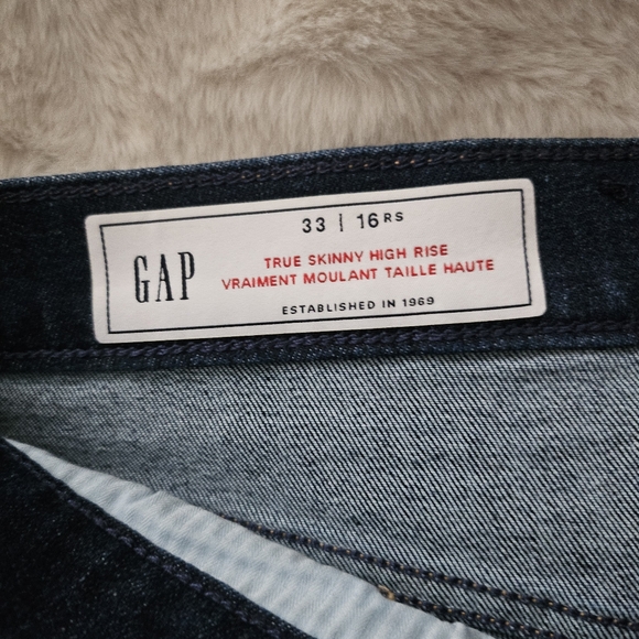 High rise Gap jeans size 33 - Picture 5 of 6